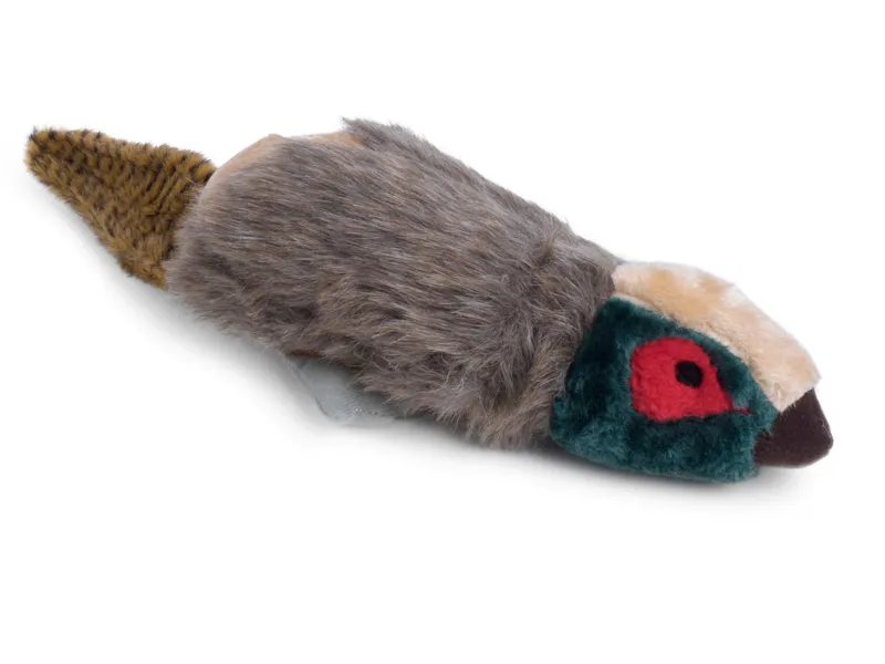 Petface Squeaky Pheasant Dog Toy